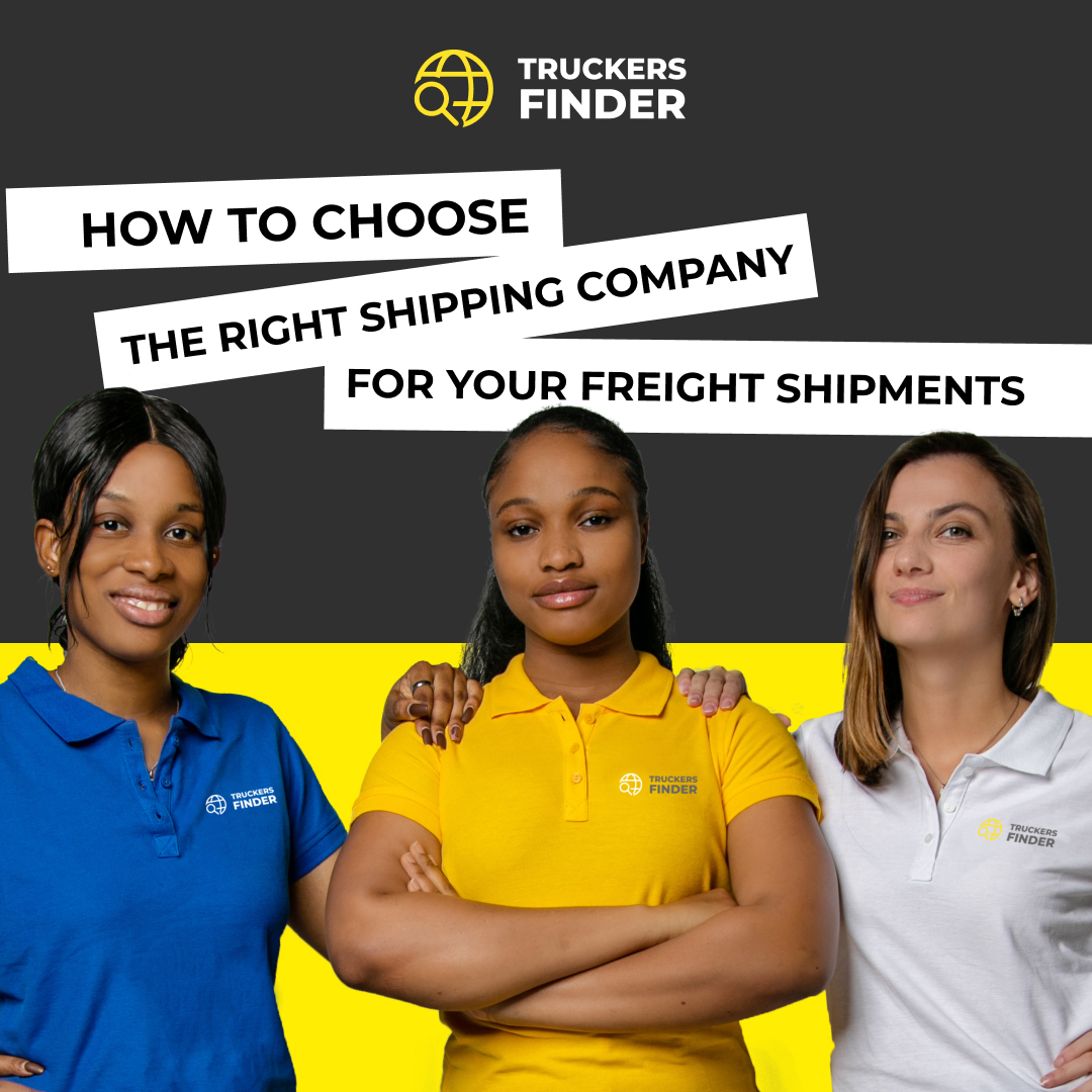 How to choose the right shipping company for your freight shipments
